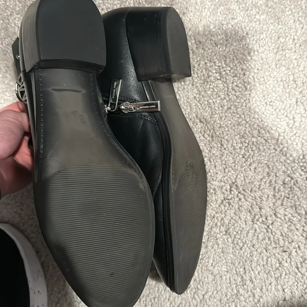 Black Michael Kora ankle boots - Picture 3 of 4